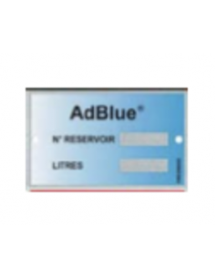 Plaques produits AdBlue®