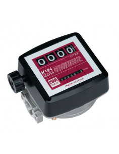 Compteur mécanique PUISI K44 pour gasoil/fioul, débit...