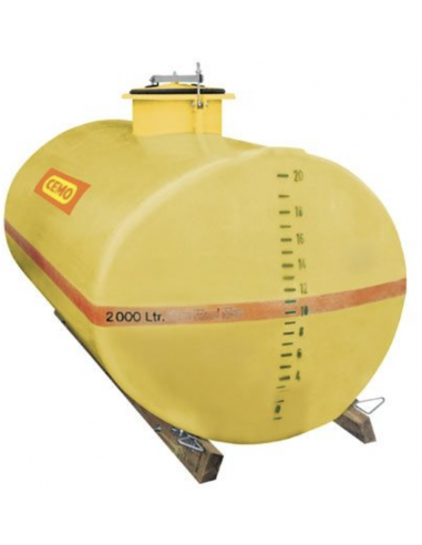 Cuve PFV ovale 1 000 court avec bride DN 25...