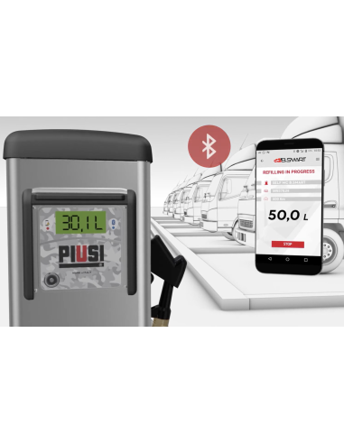 B.SMAT Système de gestion PIUSI Bluetooth